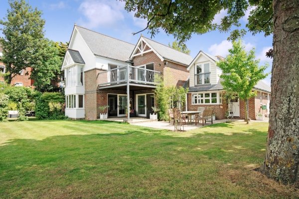 House from the garden